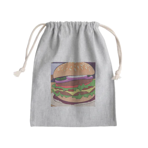 バーガービック Mini Drawstring Bag