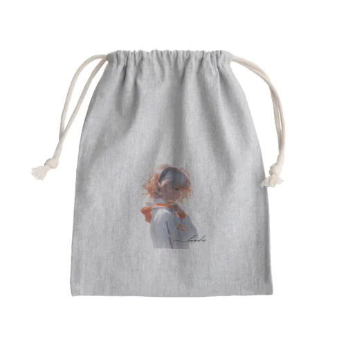 Sunlit Serenity Mini Drawstring Bag