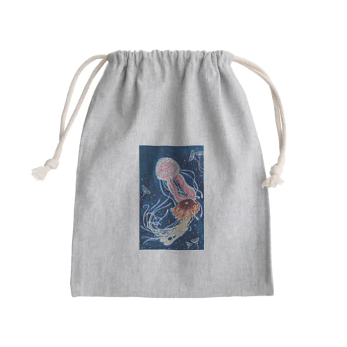 海月のワルツ Mini Drawstring Bag