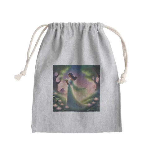 ジャスミン畑に佇むお姫様 Mini Drawstring Bag