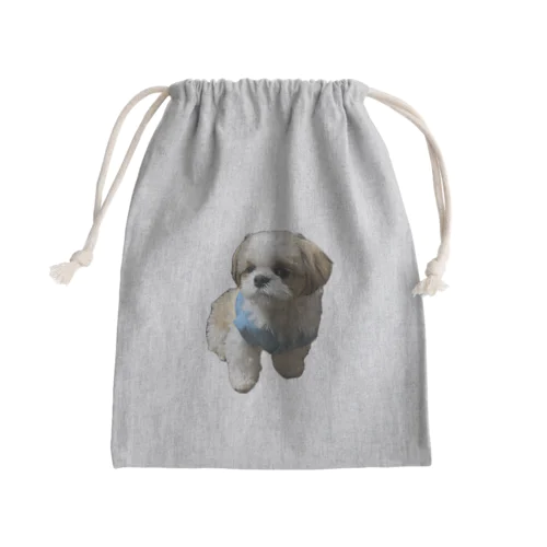 愛犬茶々丸 Mini Drawstring Bag