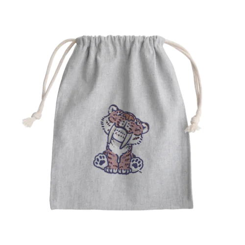 お座りスミロドンちゃん（色違い） Mini Drawstring Bag