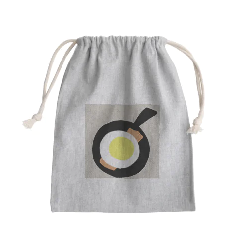 ベーコンエッグ Mini Drawstring Bag