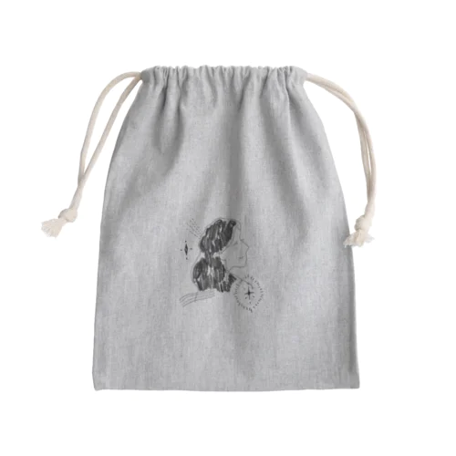 女の子 Mini Drawstring Bag