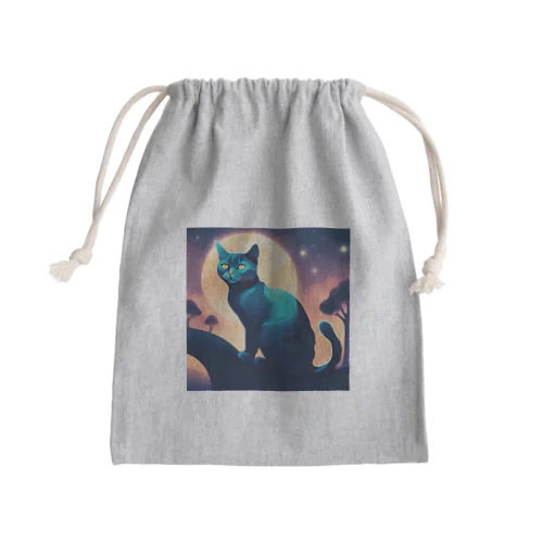 ファンタジーキャット Mini Drawstring Bag