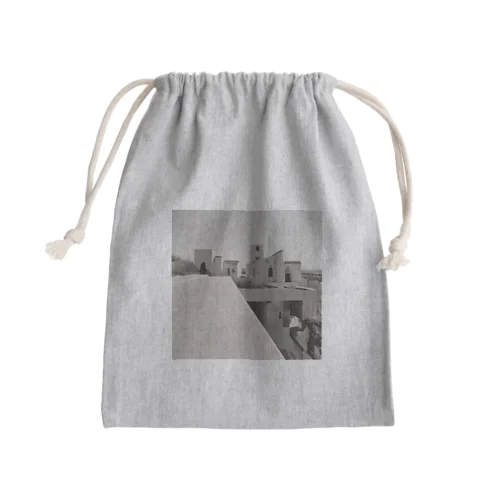 モノクロマジック Mini Drawstring Bag