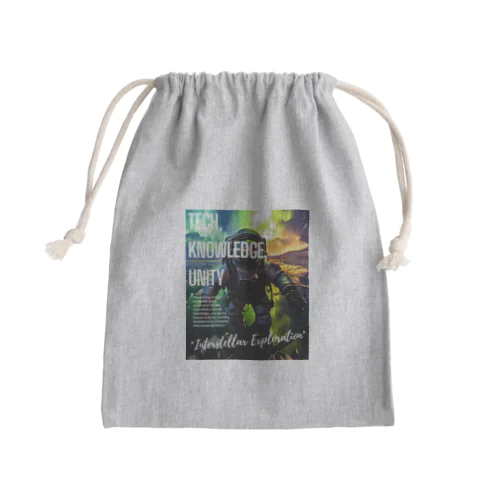 宇宙探検 Mini Drawstring Bag