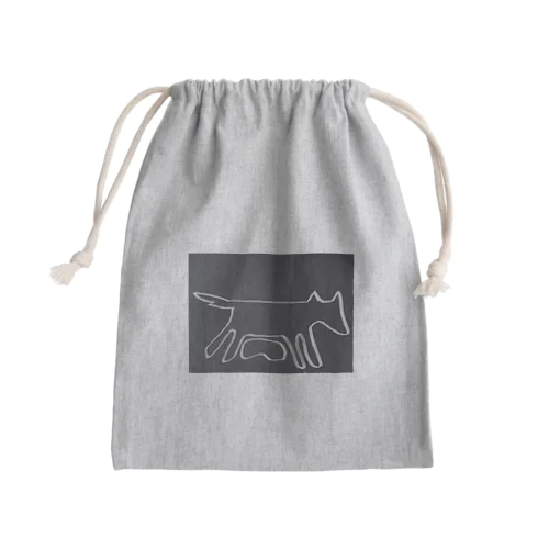 馬の背(青色のグッズ用) Mini Drawstring Bag