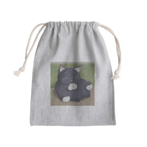 癒しの猫ちゃん Mini Drawstring Bag