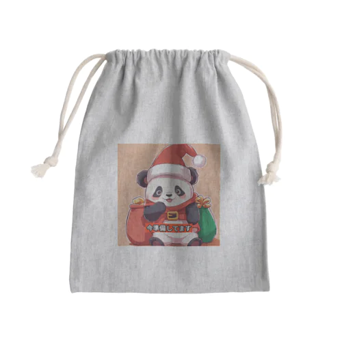 準備中パンダ Mini Drawstring Bag