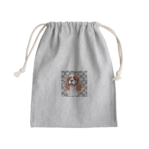 キュートなキャバリア Mini Drawstring Bag