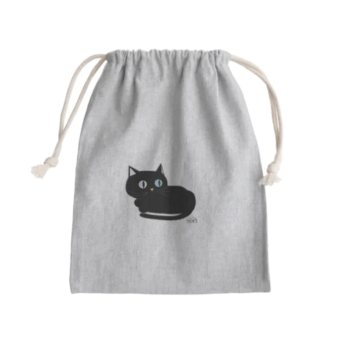 カラフルクロネコ Mini Drawstring Bag