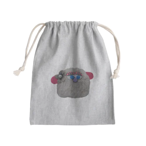 モフモフなギャルちゃん Mini Drawstring Bag