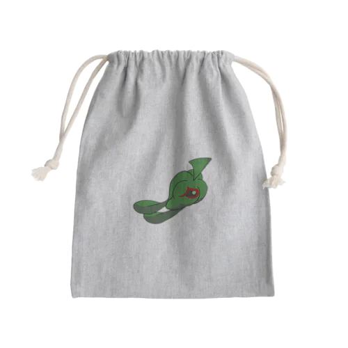 泳げピーマンくん Mini Drawstring Bag