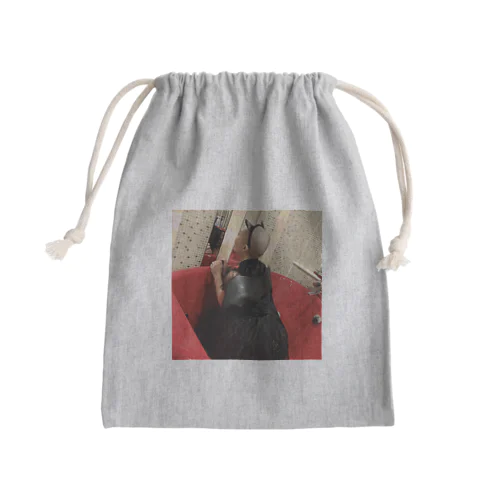 小悪魔坊主女子 Mini Drawstring Bag