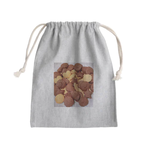 クッキーがいっぱい Mini Drawstring Bag