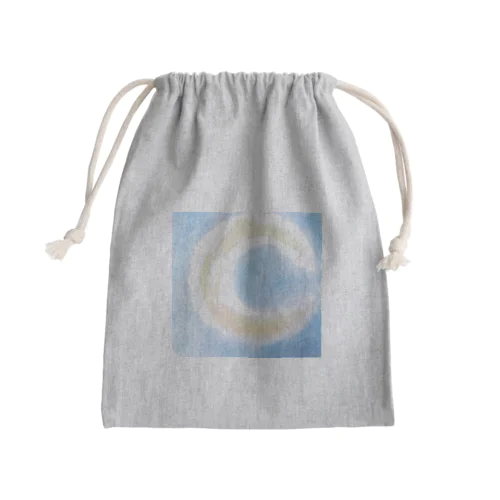 三日月　パステルアート Mini Drawstring Bag