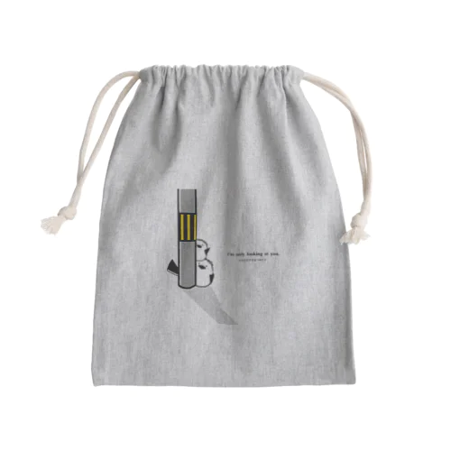 シマエナガくん Mini Drawstring Bag