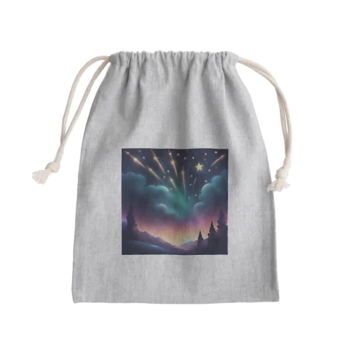 幻想的ない流星群 Mini Drawstring Bag