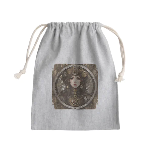 スチームパンク少女4 Mini Drawstring Bag