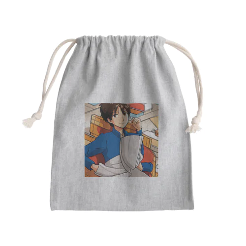 料理BOY Mini Drawstring Bag