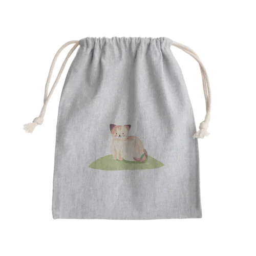 子猫 Mini Drawstring Bag