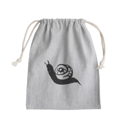 カタツムリ　その１ Mini Drawstring Bag