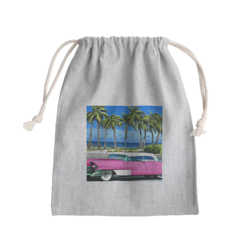 アメリカンドリーム Mini Drawstring Bag