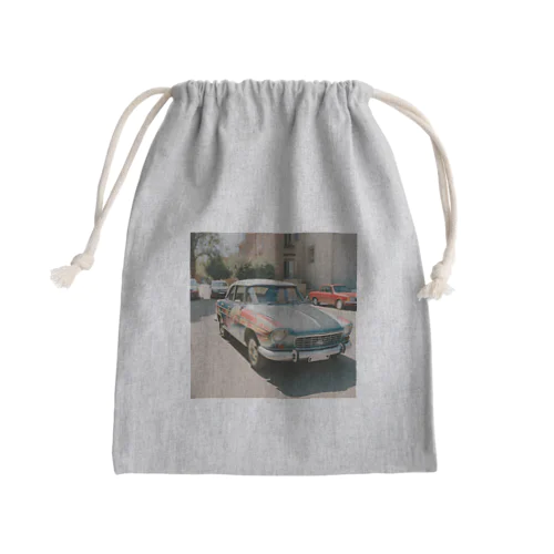 車　映画 Mini Drawstring Bag