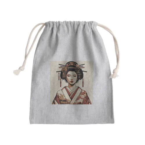 和の粋を纏う、優美な姿Elegance in tradition, a vision of grace. Mini Drawstring Bag