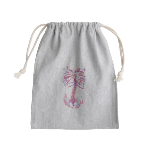 骨の髄までいたいね Mini Drawstring Bag