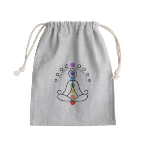 土星（SHANI）のガヤトリマントラ Mini Drawstring Bag