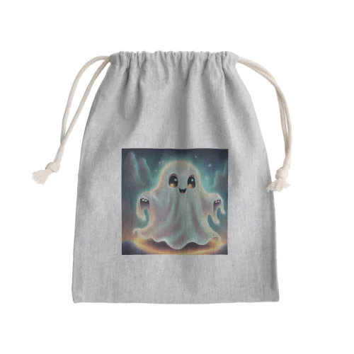 かわいいおばけ Mini Drawstring Bag