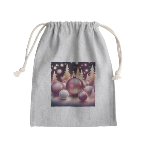 Sweet　Xmass Mini Drawstring Bag