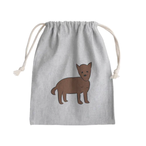 琉球犬 ヒロ Mini Drawstring Bag