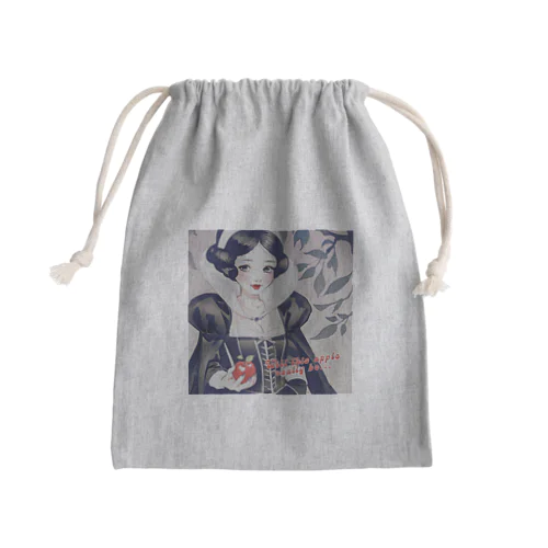 ダークファンタジー白雪姫 Mini Drawstring Bag