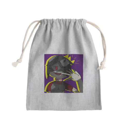 魔王のマオちゃん Mini Drawstring Bag