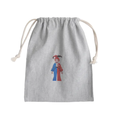 おしゃれって難しい Mini Drawstring Bag