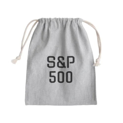 投資家しか分からない - シリーズ1 / S&P500 Mini Drawstring Bag