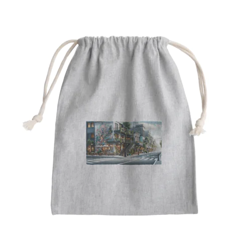 ノスタルジーシティ Mini Drawstring Bag