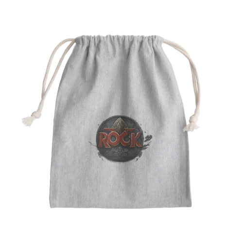 ROCKな山脈 Mini Drawstring Bag