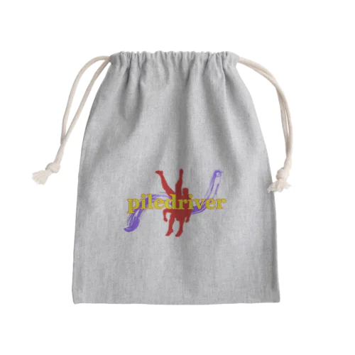 パイルドライバーB Mini Drawstring Bag