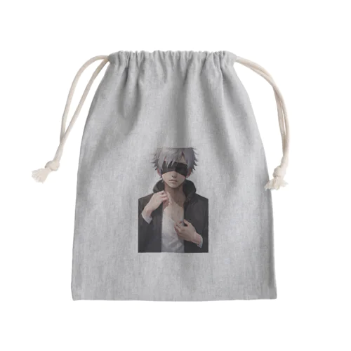 五條　悟飯 Mini Drawstring Bag