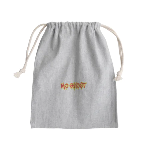 MC GHOST ・ロゴオリジナルグッズ Mini Drawstring Bag