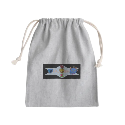 四神獣HW&Fロゴ Mini Drawstring Bag