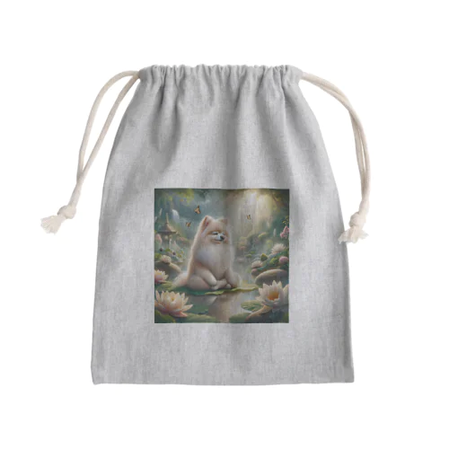 釈迦ラニアン Mini Drawstring Bag