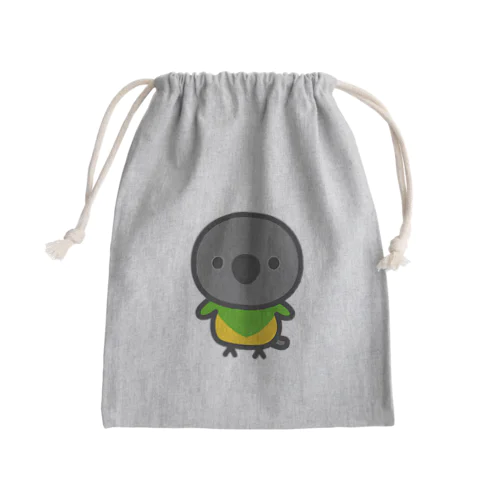 ネズミガシラハネナガインコ Mini Drawstring Bag