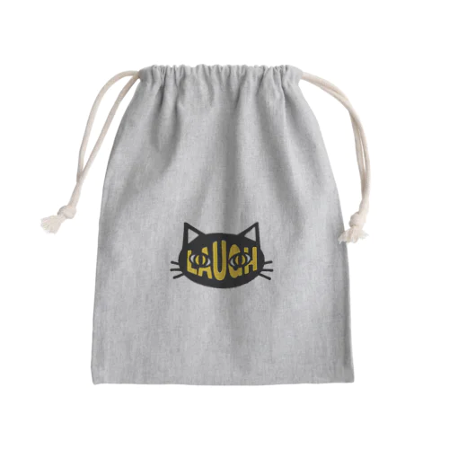 LAUGH Mini Drawstring Bag