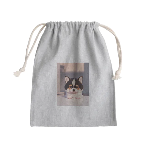 子猫なしばちゃん Mini Drawstring Bag