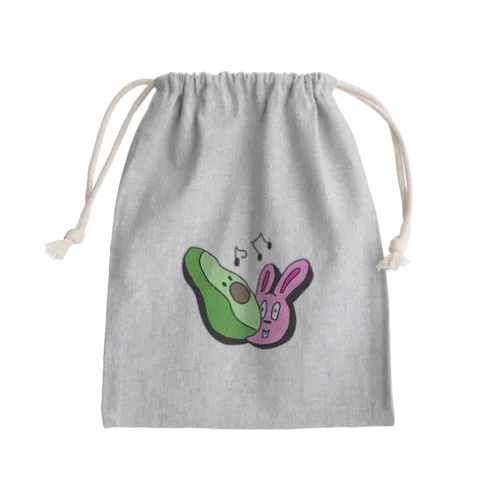 アボウサ Mini Drawstring Bag